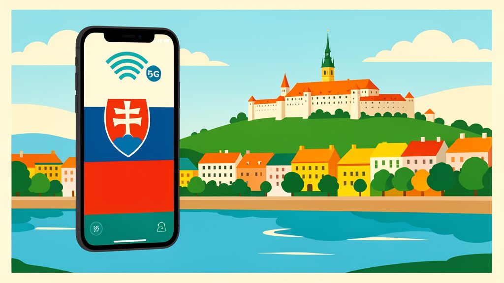 Saily eSIM Tested in Slovakia — Bratislava Castle to Danube Banks