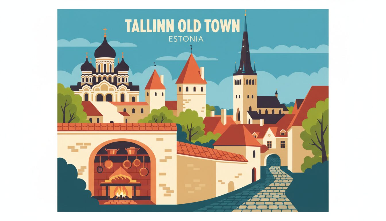 Tallinn Day 2: Cathedrals, Cooking, and the Dance of Death