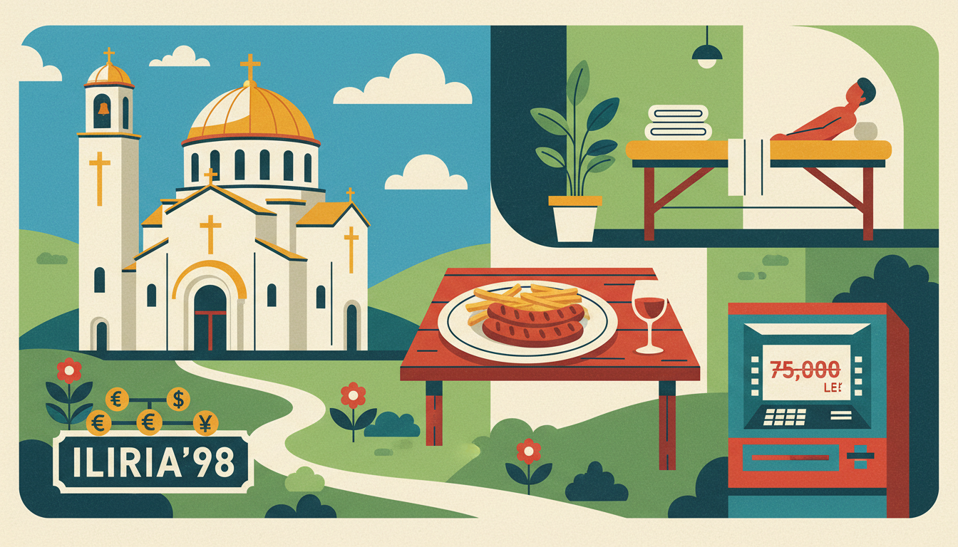 Tirana — Day 10: The ATM Blunder, a Cathedral, and Kosovo Sausage