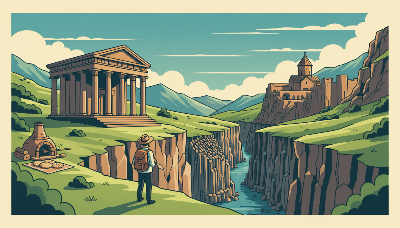 Armenia — Day 2: Garni, Symphony of Stones, Geghard, and Lavash from Scratch