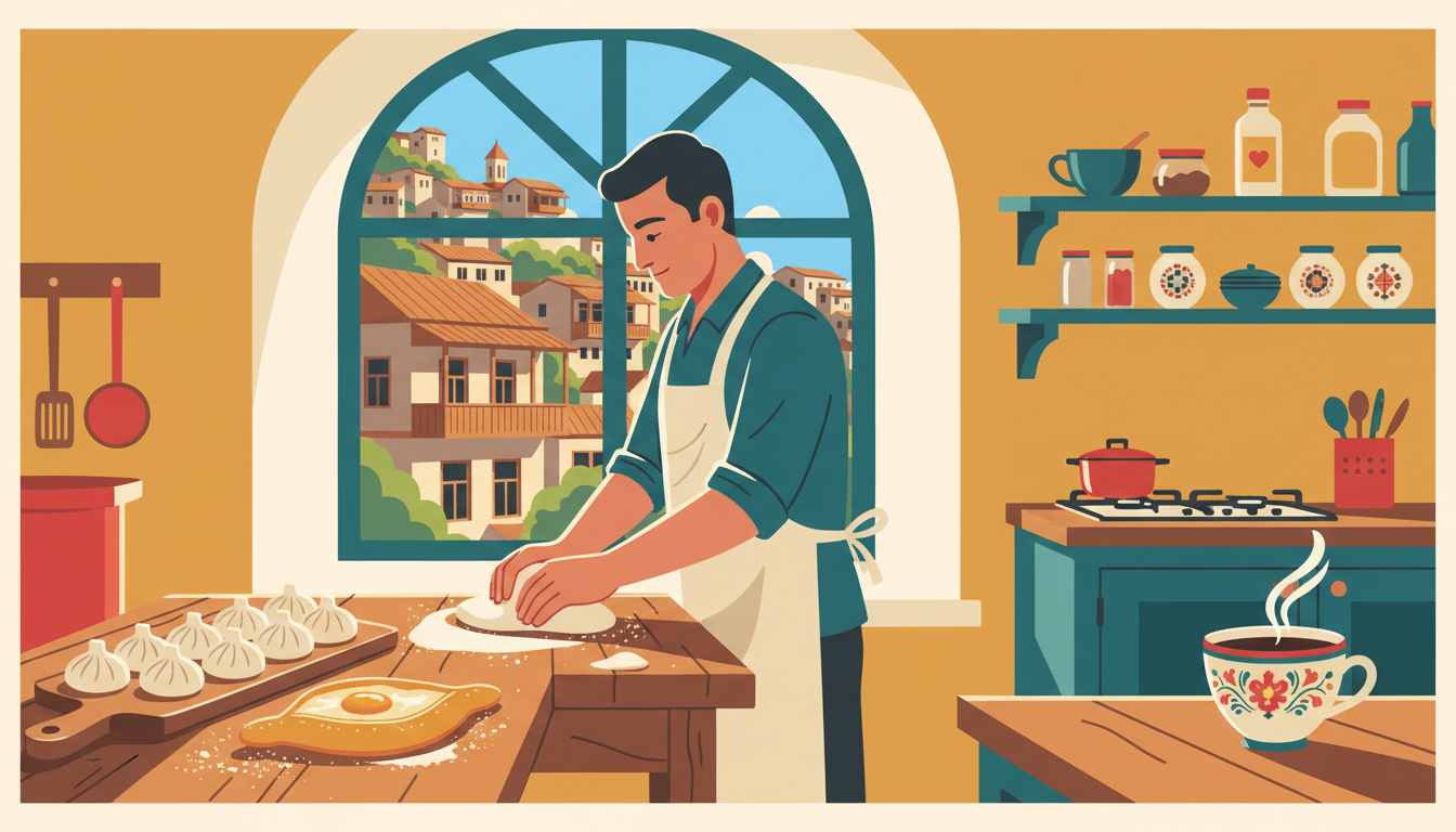 Tbilisi — Day 5: Cooking Class and the Coffee Cup
