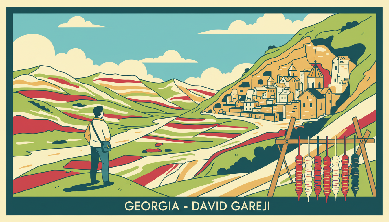 Tbilisi — Day 7: David Gareji Monastery and the Rainbow Mountains