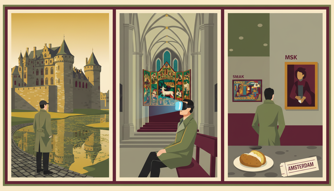 Belgium — Day 2: Ghent — The Lamb, the Castle, and a €25 Potato